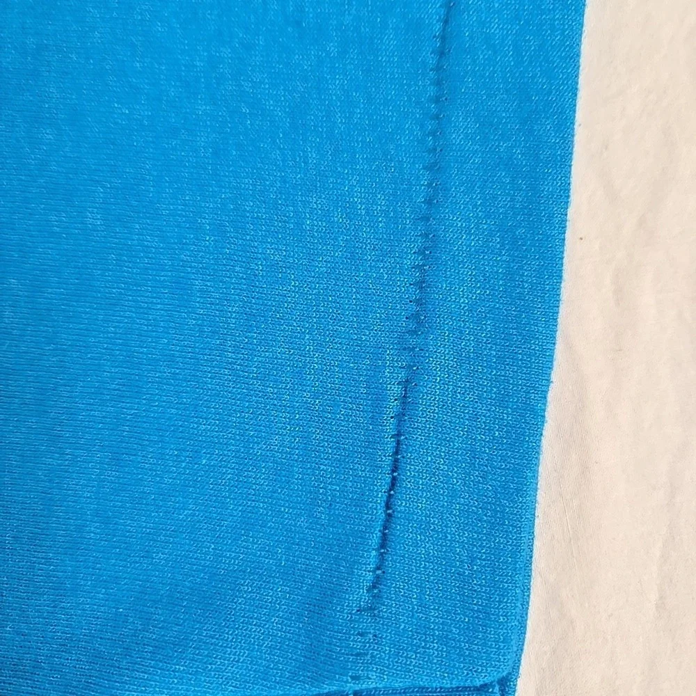 Vintage John Baron Duck Tshirt Not Playing With A Full Duck Size Large Blue USA - Picture 4 of 10